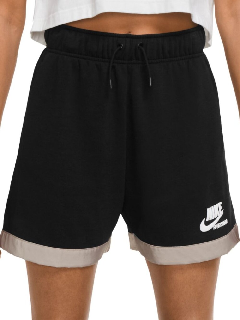 Nike Womens Sportswear Heritage Drawstring Shorts